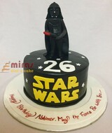 Darth Vedar Starwars Birthday Cake