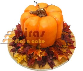 Halloween Pumpkin Cake
