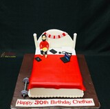 Happy 30th Bed Birthday Cake
