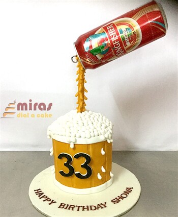 Gravity Defying Can Cake
