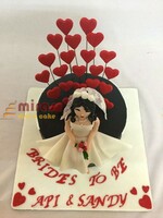 Customized Bridal Shower Cake