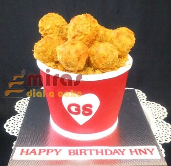 Chicken Theme Cake