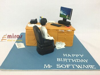 Mr. Software  Birthday Cake