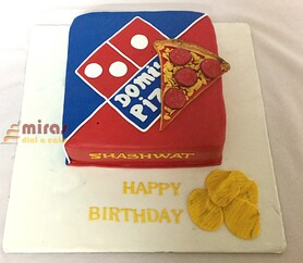 Birthday Pizza Cake