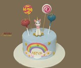 Arya's Unicorn Birthday Cake