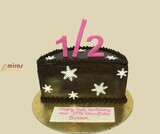 Frozen Theme Half Birthday Cake