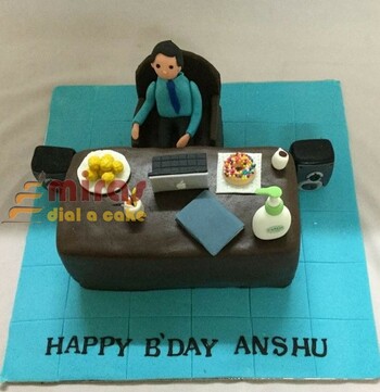 Anshu's Desk Cake