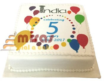 5 year Celebrations Cake
