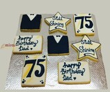 Happy 75th Birthday Cookies