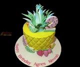 My Favourite Fruits Birthday Cake