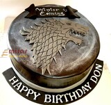 GOT Winter is coming Don Birthday Cake