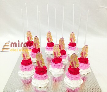 Princess skirt cake Pops 10 pieces