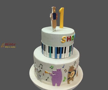 Musical  Birthday Cake