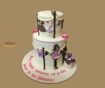 Birthday Cake for Mom to be Shazzy