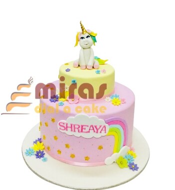 Happy Unicorn Birthday Cake