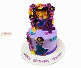 Isabela and Mirabel Encanto Theme Birthday Cake