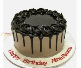 Chocolate Drip Birthday Cake