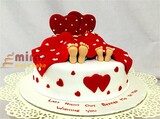 Heart2Heart-  Bachelor Cake