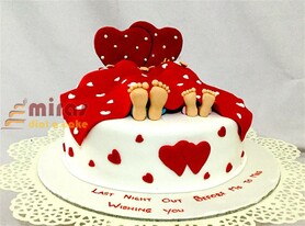 Heart2Heart-  Bachelor Cake