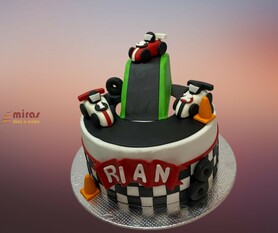 Rian's Race Track Birthday Cake