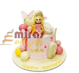 Princess  Nisha Birthday Cake