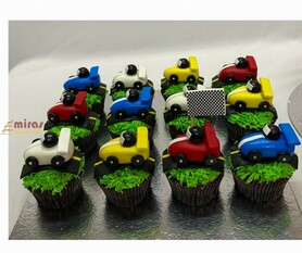 Race Track Cupcakes