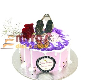 Sisters Birthday Cake