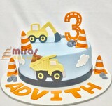 Advith's JCB Birthday Cake