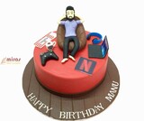 Relaxing Zone Birthday Cake