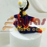 Chachi's Bharatnatyam Birthday cake