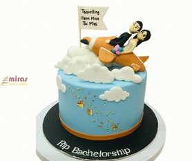 Mr  & Mrs Bachelor Cake