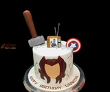 Birthday Cake Thor  Theme
