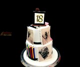 Birthday Cake Painting & Sketching Theme