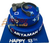Play Station Birthday Cake