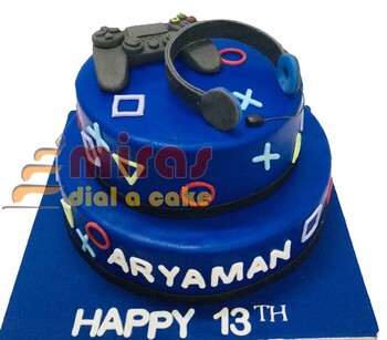 Play Station Birthday Cake