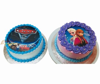 Gurlz Boyz Twin Birthday Cake