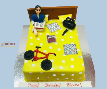 Birthday Cake Bhooma's Bed
