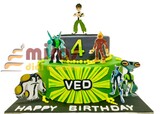 Ben 10 Birthday Cake ( dummy tier )