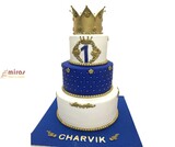 Prince Charvik Birthday Cake