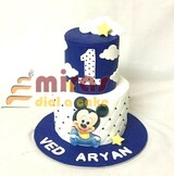 My 1st Mickey Birthday Cake