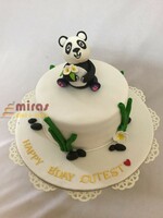 Cutest Panda Birthday cake