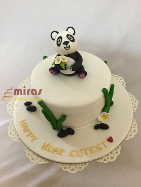 Cutest Panda Birthday cake