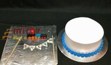 Fresh Cream Train Birthday Cake