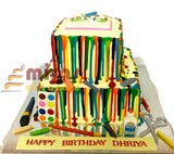 Art & Craft Birthday Cream Cake