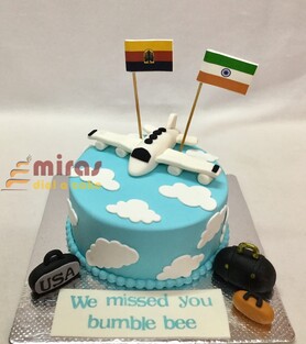 Missed you Travel Cake