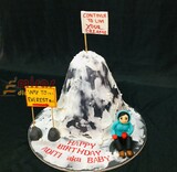 Mount Everest Birthday cake