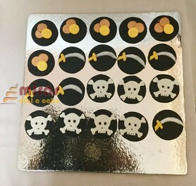 Pirates themed cupcakes Set of 10