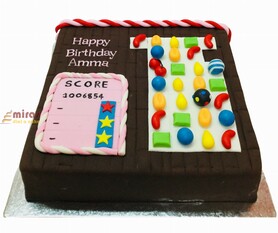 Candy Crush Amma Birthday Cake