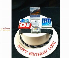 Apple Love Birthday Cake