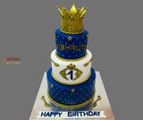 My 1st Crown Birthday Cake